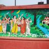 A Wall Painting Highlighting Bodhi Vriksha, Modi Nagar